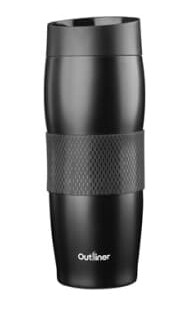 Thermos Cup Outliner Tr-Rh610a Blac 0.35