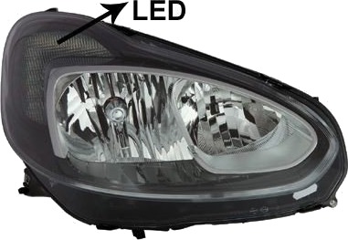 VAN WEZEL 3703964N Frontlykter