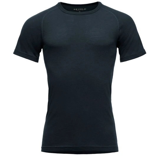 Devold Men"s Lauparen Merino 190 Base Tee Ink XXL Devold Men"s Lauparen Merino 190 Base Tee Ink XXL