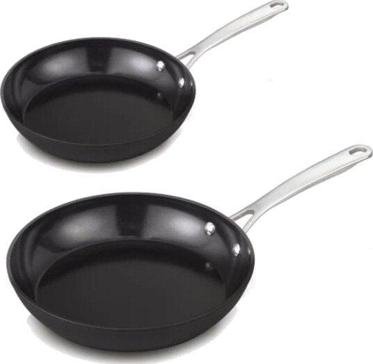 Brabantia Stekepannesett 20 + 28 cm Krom Keramisk Brabantia Stekepannesett 20 + 28 cm Krom Keramisk