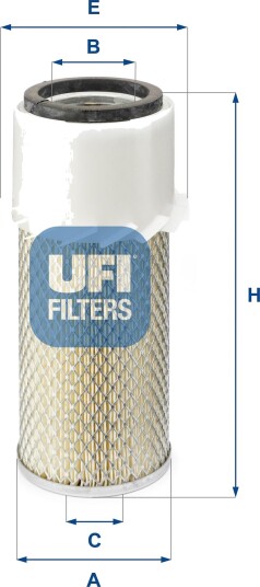UFI 27.924.00 Luftfilter