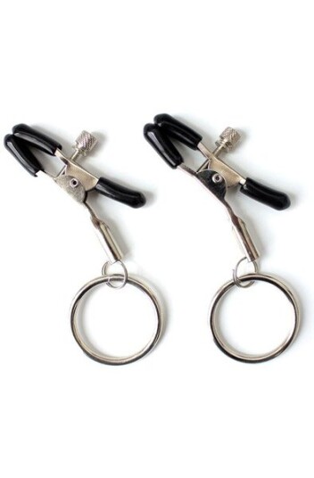 Fetish Addict Nipple Clamp With O Ring