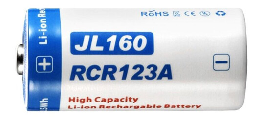 Niteye Batteri Rcr123a Li-Ion 3,7v