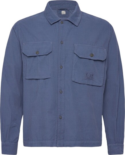 C.P. Company Corduroy Overshirt Blue XL C.P. Company Corduroy Overshirt Blue XL