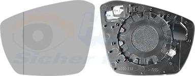 Speilglass, ytterspeil VAN WEZEL 5710837