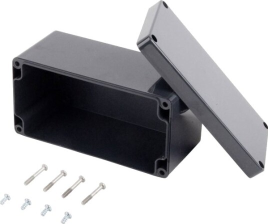 Tru Components KST 231 03231000.H 160 × 80 × 85 mm ABS Skifergrå