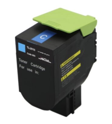 inkClub TLU910 Tonerkassett, erstatter Lexmark 702HC, cyan, 3.000 sider