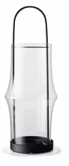 Holmegaard ARC Lanterne 39 cm Klar Glass Lykter