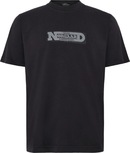 Mads Nørgaard Cotton Jersey Print Frode Tee Black XXL