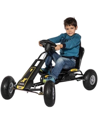 Ferbedo GoKart ATX-Racer tråbil med justerbart sete og håndbrems Ferbedo GoKart ATX-Racer tråbil med justerbart sete og håndbrems