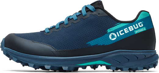 Icebug Pytho6 Men's BUGrip   DarkBlue/Mint