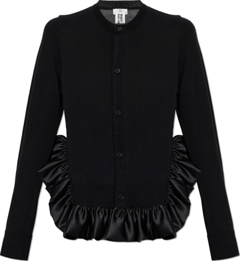 Comme des Garçons Dame Strikkevarer Svart S,