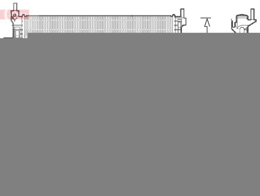 Radiator DENSO DRM10009 Radiator DENSO DRM10009