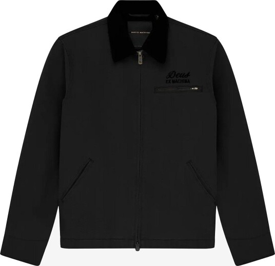 Deus Ex Machina Address Workwear Jacket   BLACK   L