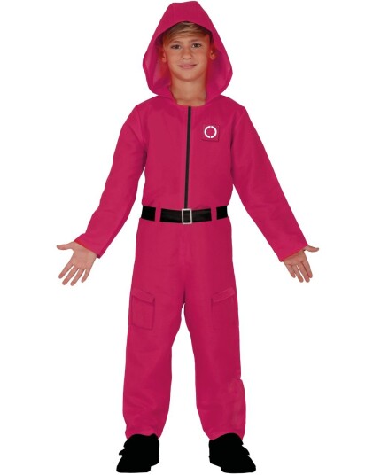 Squid Game Jumpsuit Kostyme til Barn Strl 7 9 År Squid Game Jumpsuit Kostyme til Barn Strl 7 9 År