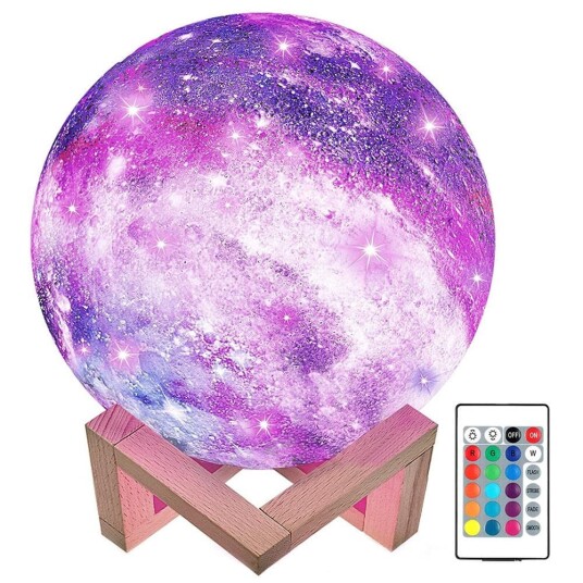 Verk Group Lampe Moon Lamp / Månelampe 15cm – RGB