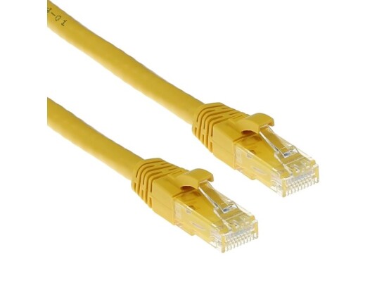 Act Is8852 0,25M Cat6 U/Utp (Utp) Gul Nettverkskabel (Is8852)