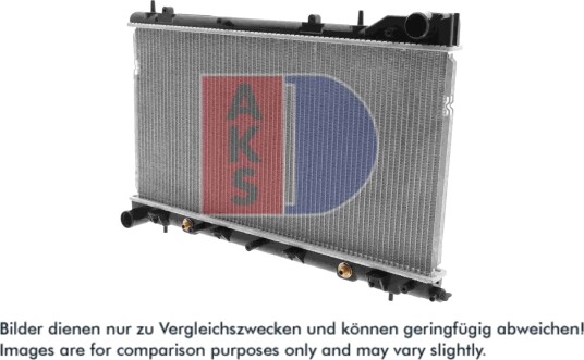 AKS DASIS 350037N Radiator motorkjøling