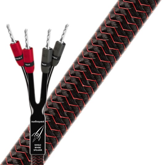 AudioQuest Rocket 33 Bi-Wire Høyttalerkabel  Sort