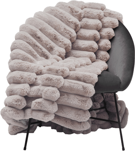 Skinnwille Liny Teppe L 140x220 Cm – Taupe