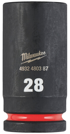Milwaukee Accessories Ilga Šešiakampė Smūginė Galvutė Milwaukee Shw 3/4&Quot  28Mm