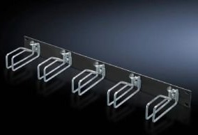 Rittal 7257.105 Administrasjonspanel Sort Stål 2U 48.3 Cm (19") 482.6 Mm 7257105
