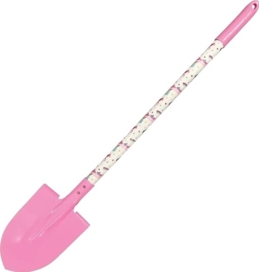Greenmill Metalskje/Spade Med Tre/Pvc Skaft 74 Cm