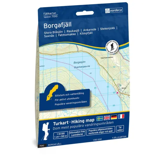 Borgafjäll 1:50 000 Borgafjäll 1:50 000