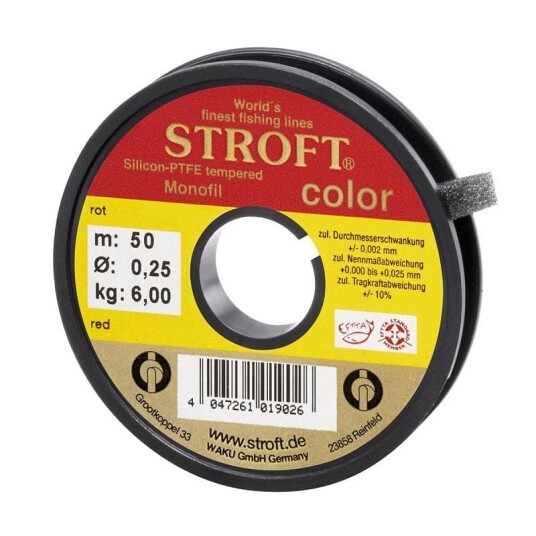 Stroft Color Black 50m 0,18mm/3,10kg Stroft Color Black 50m 0,18mm/3,10kg