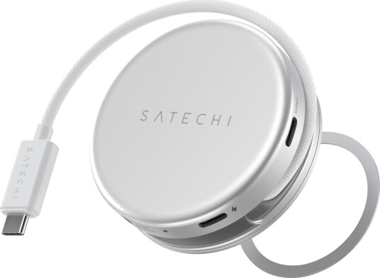 Satechi OnTheGo 5-i-1 Multiport Adapter - Silver Satechi OnTheGo 5-i-1 Multiport Adapter - Silver