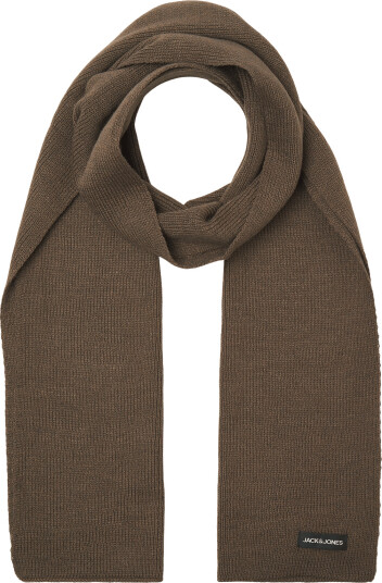 Jack & Jones Jacdna Knit Scarf Noos - Brown - ONE SIZE
