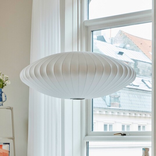Nelson Saucer Bubble hengelampe XL Ø 127 cm – HAY - Stue - Design - Plast - Med en lyskilde