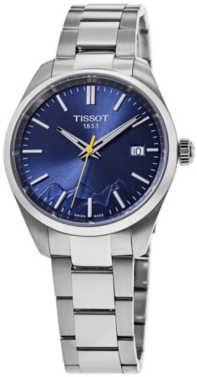 Tissot Dameklokke T150.210.11.041.01 PR 100 Jungfraubahn Blå/Stål