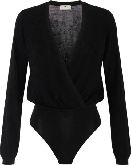 Elisabetta Franchi Dame Topper Svart L,