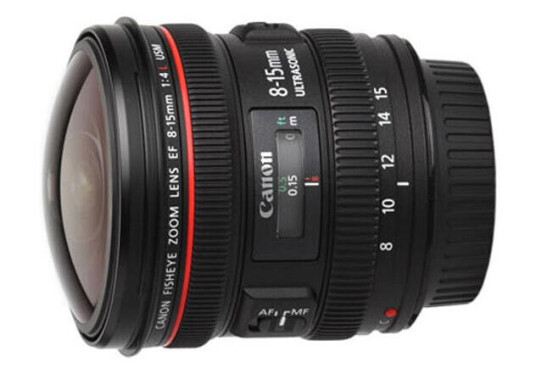Canon EF 8-15mm f/4.0 L USM Fisheye Fisheye Zoom