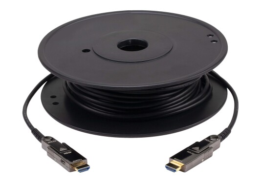 ATEN 100m HDMI Type-A/D Aktiv Optisk Kabel 4K 18 Gbit/s