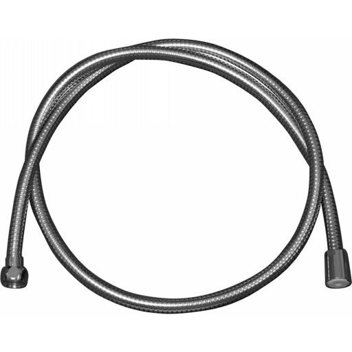 Nicobelli dusjslange, 2 meter, krom