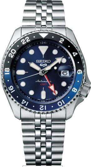 Seiko 5 Sports GMT Automatic SSK003K1 Herreklokke Seiko 5 Sports GMT Automatic SSK003K1 Herreklokke