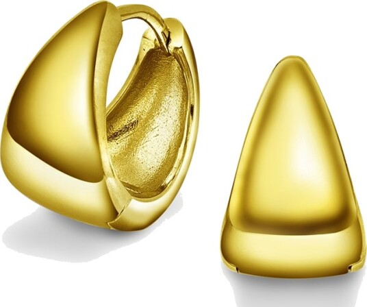 Pan Jewelry Vibe øreringer i 925 forgylt sølv