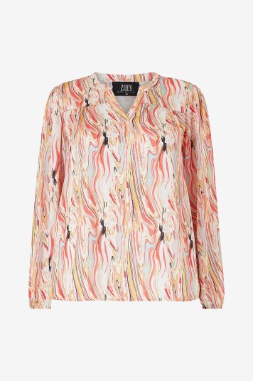 ZOEY - Bluse Anahi Shirt - Orange