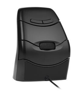 Bakker Elkhuizen Dxt 3 Precision - Vertikal Mus - Ergonomisk - Høyre- Og Venstrehåndet - Optisk - 7 Knapper - Kablet - Usb-C - Svart
