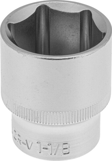PELA 562456 Pipe Drivstørrelse 1/2", 6-Kant, Kort 1/8"