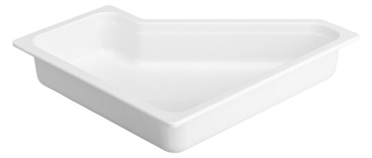 VEGA Kantine Melamin GN 2/4; Størrelse GN 3/6, 35.3x32.5x6.5 cm (LxBxD); Hvit