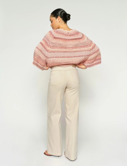MOS MOSH Mmedele 3/4 Knit Pink M MOS MOSH Mmedele 3/4 Knit Pink M