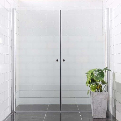 Bathlife Allsidig Dusjnisje 70x70 cm Sølv profil/Frostet glass Bathlife Allsidig Dusjnisje 70x70 cm Sølv profil/Frostet glass