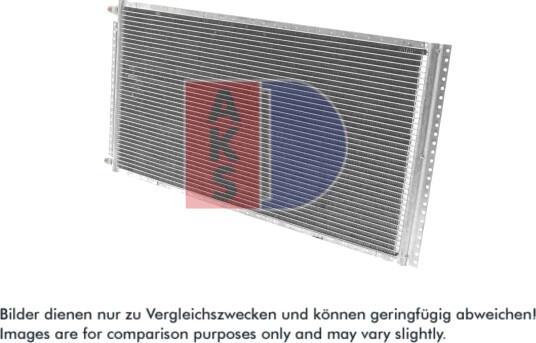 Kondensator, klimaanlegg AKS DASIS 542033N