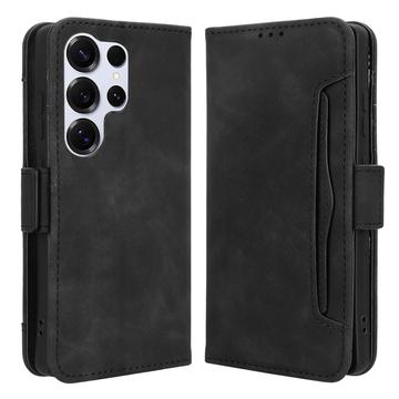 Samsung Galaxy S25 Ultra Kortholder Lommebokveske Svart