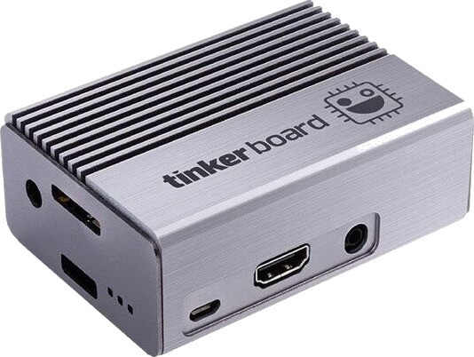 ASUS Tinker Aluminium Mini-ITX Kabinett Fanless Grå ASUS Tinker Aluminium Mini-ITX Kabinett Fanless Grå