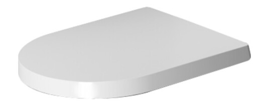Duravit ME By Starck Compact Toalettsete Med myktlukkende hengsler, Hvit Matt Duravit ME By Starck Compact Toalettsete Med myktlukkende hengsler, Hvit Matt