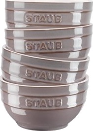 Staub Skålsett 14 cm 4 pak Ancient grey